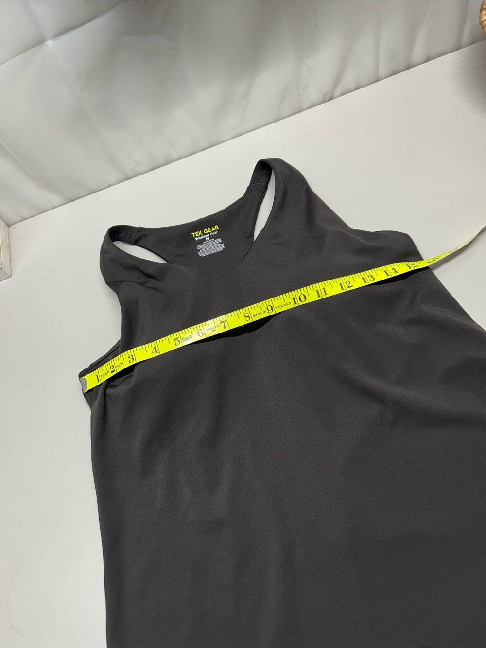 tek gear Black Racerback Performance Tank - Picture 4 of 5